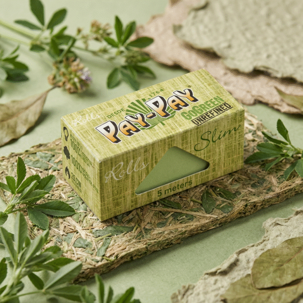 Firefly_Gemini Flash_Create a 1-1 premium commercial product photo of Pay-Pay Go Green, using the exact pr 105721 (3)