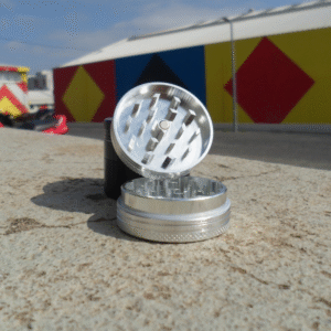 grinder prateado 40mm 2partes