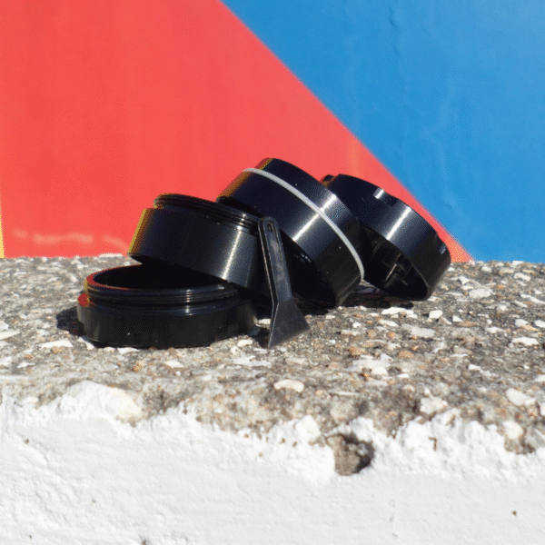 grinder preto 40mm 4 partes