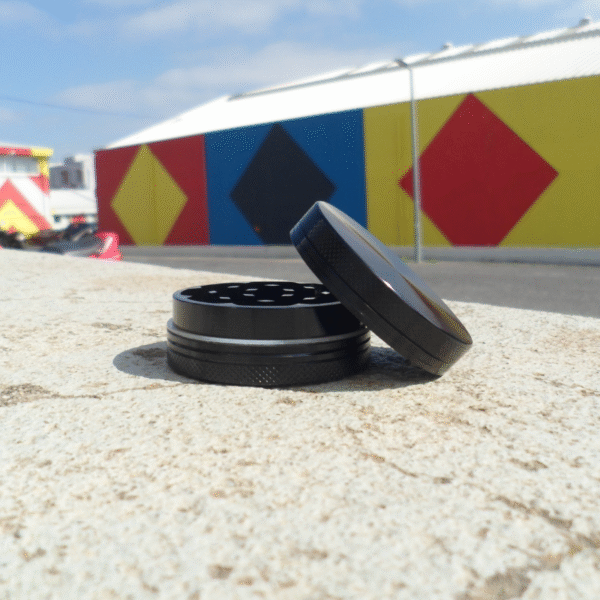grinder preto 50mm 2 partes