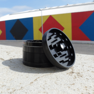 grinder prateado 60mm 4 partes preto