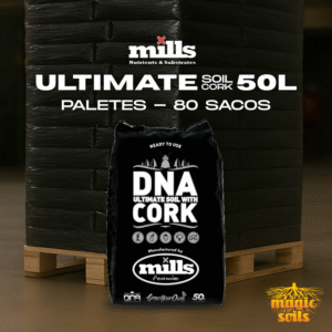 Palete Completa Mills DNA Ultimate Soil Cork 50L (80 uni.)