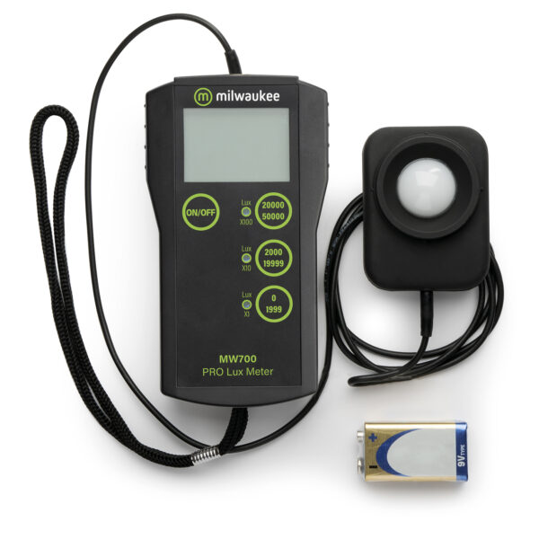 MW700-Lux-Meter-Incl copy Milwaukee MW700 PRO Lux (Light) Meter